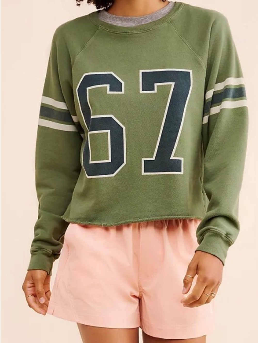Original Retro Brand Relaxed Varsity Sweatshirt 67
